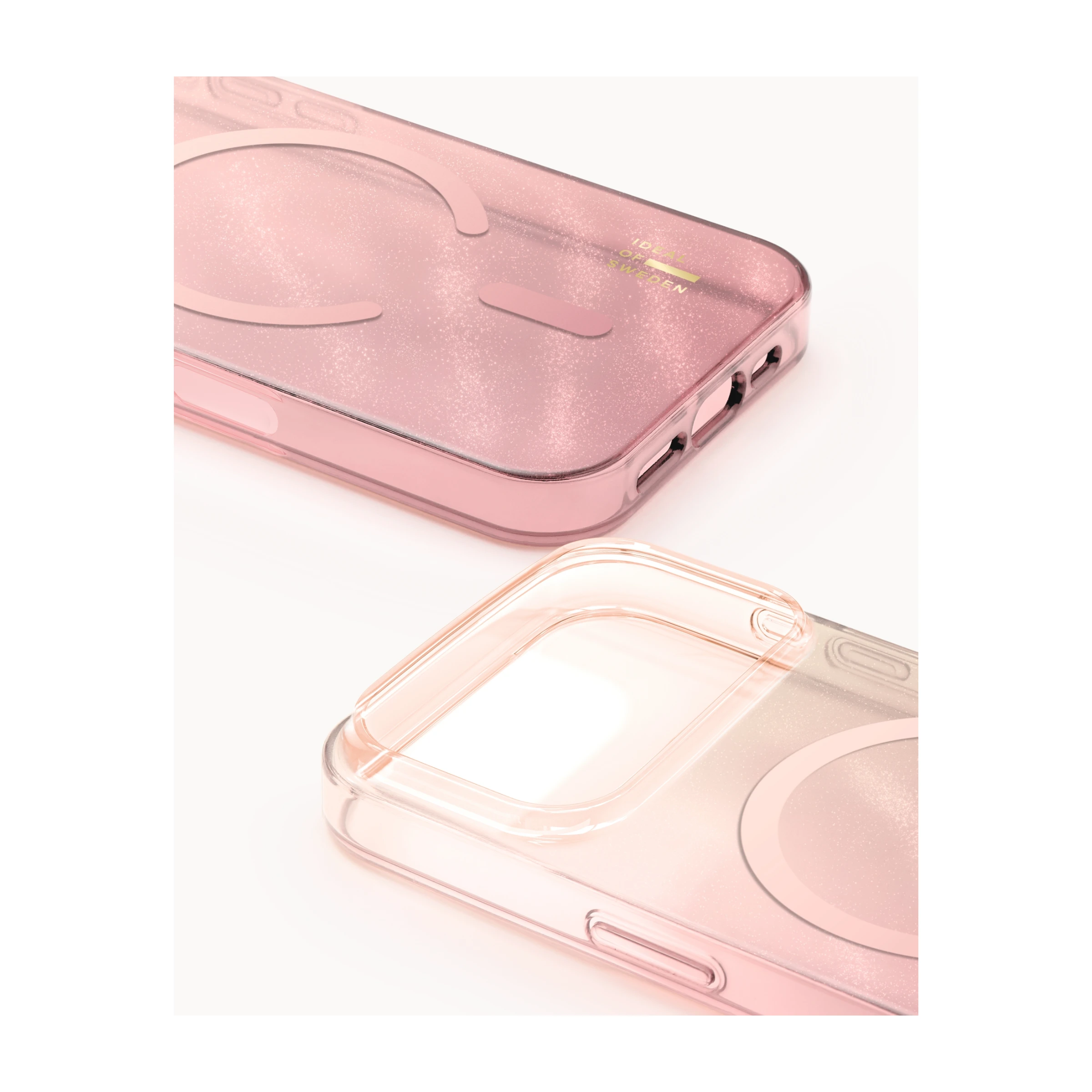 IDEAL OF SWEDEN Clear Cover med MagSafe til iPhone 17 Pro, Rose Blush billede 2