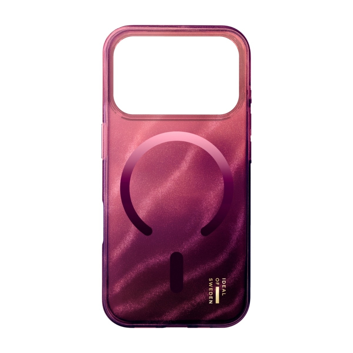 IDEAL OF SWEDEN iPhone 17 Pro Max Clear Cover MagSafe, Cherry Lacquer billede 1