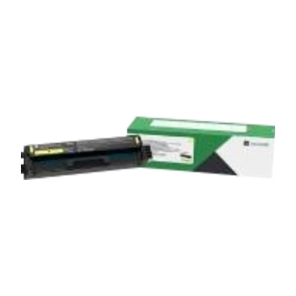 Lexmark C3220Y0 tonerpatron 1 stk, gul billede 1