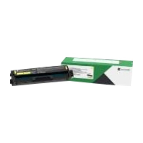 Lexmark 20N20Y0 tonerpatron 1 stk, gul billede 1