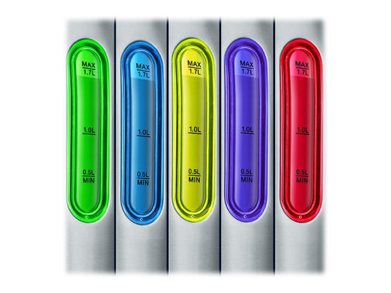 Emerio Elkedel WK-108054 - Rustfrit stål/sort - 2200 W