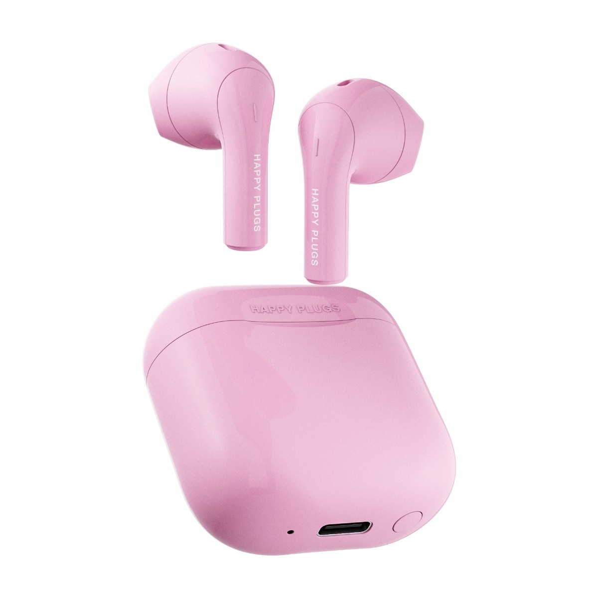 Happy Plugs Joy True Wireless hovedtelefoner, pink billede 1
