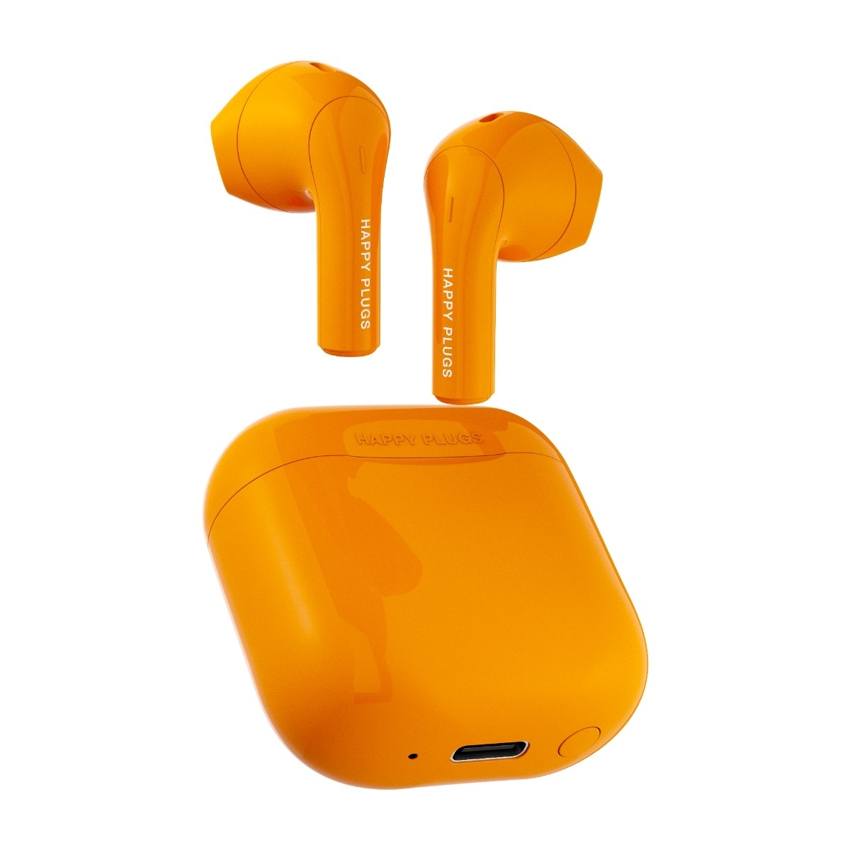 Happy Plugs Joy True Wireless hovedtelefoner, orange billede 1