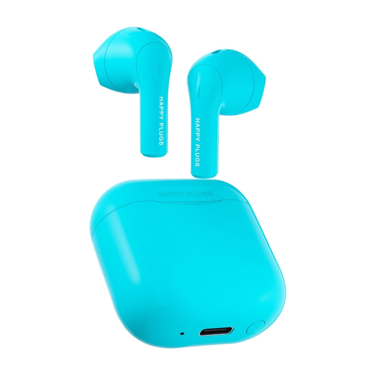 Happy Plugs Joy True Wireless hovedtelefoner, turkis billede 1