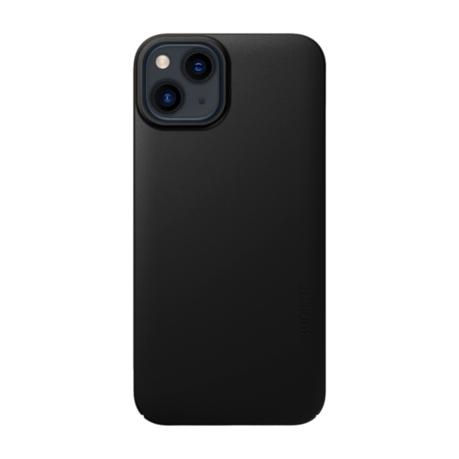 NUDIENT Thin Cover iPhone 13 MagSafe Ink black billede 1