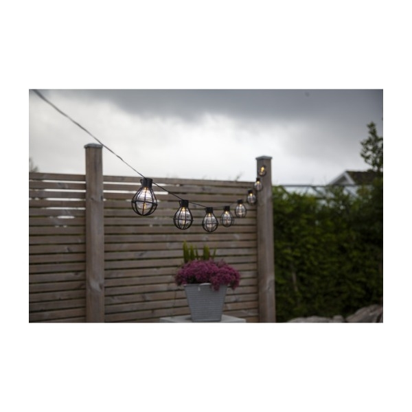 Star Trading 476-98 Cage LED lyskæde, sort billede 4