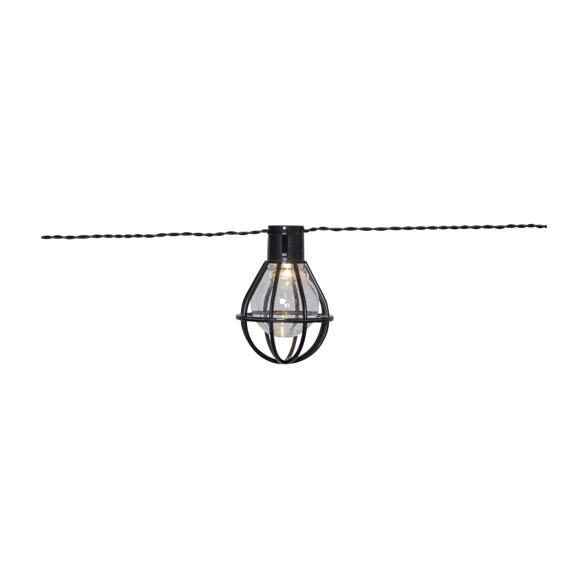Star Trading 476-98 Cage LED lyskæde, sort billede 2