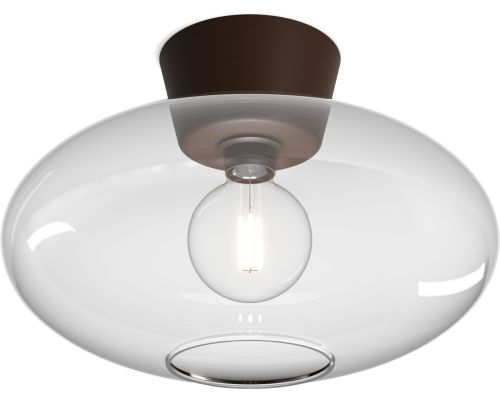 Belid Bullo XL oxid/klar glas plafond billede 1