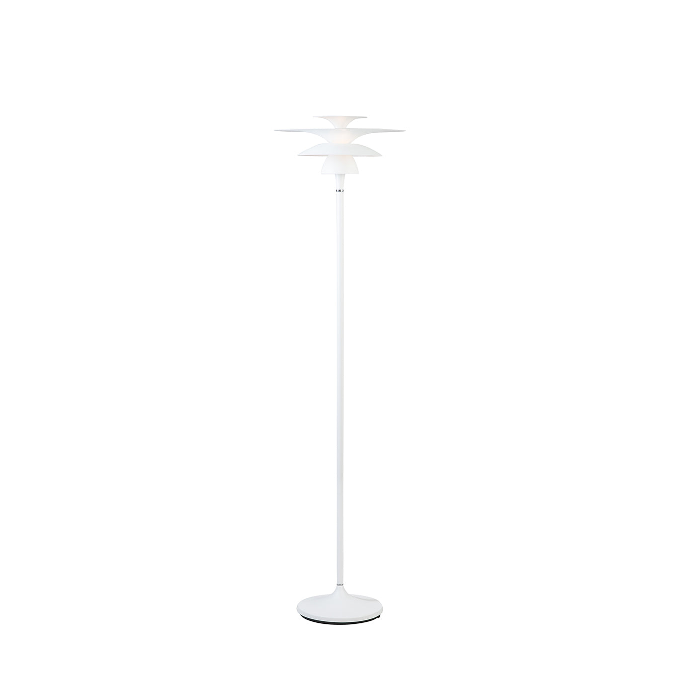 Picasso Gulvlampe Mat hvid Ø38 H1400 G9 LED billede 1