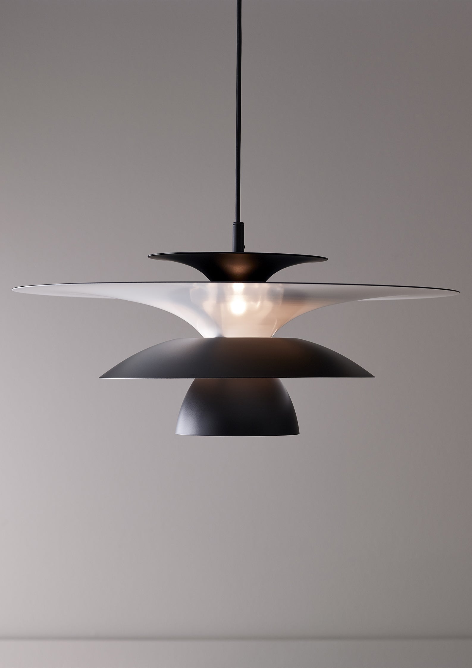 Picasso Pendel Mat sort Ø38 G9 LED billede 2