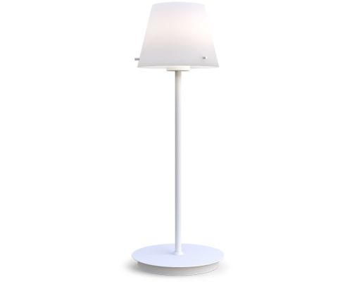 Herstal Gil hvid bordlampe billede 1
