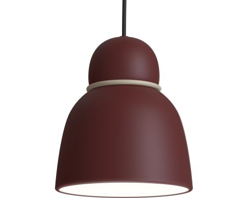 Belid Bird mørkrød/sand pendel billede 1