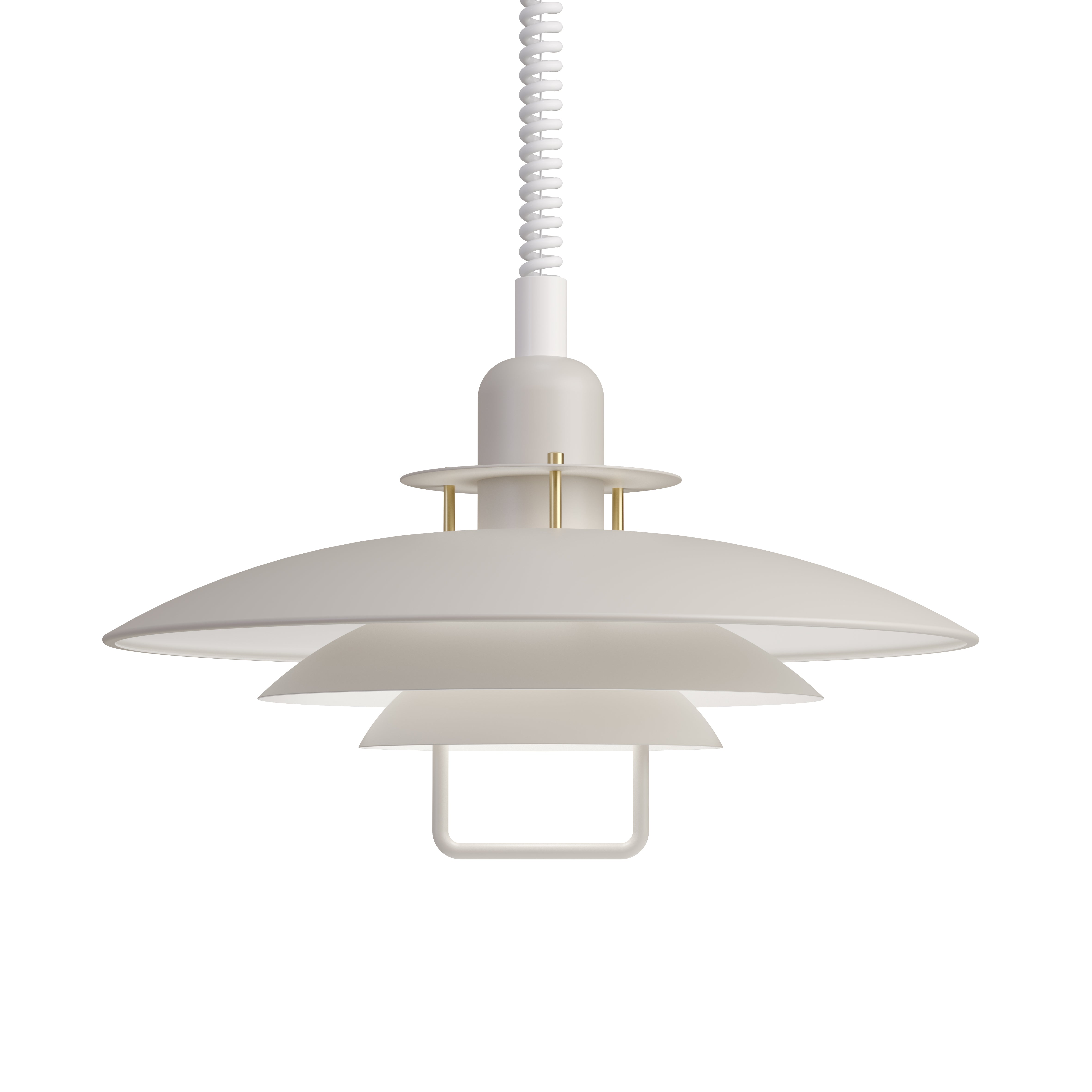 Primus II Pendel Sand/Messing Ø43 Hejs billede 1