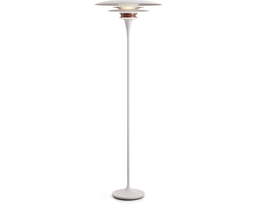 Belid Diablo Ø50 mathvid/rosé silver gulvlampe billede 1