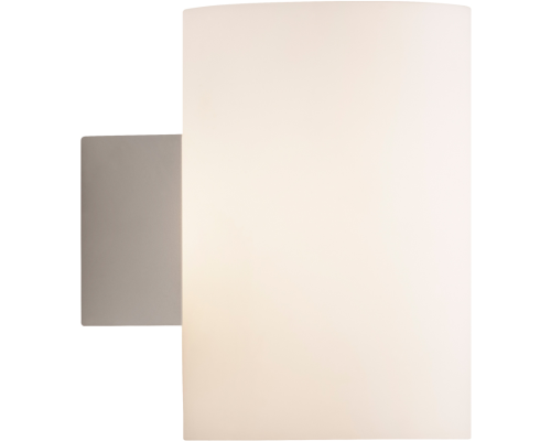Herstal Evoke L hvid/opal glas væglampe billede 1