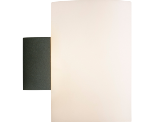 Herstal Evoke L antracit/Opal glas væglampe billede 1