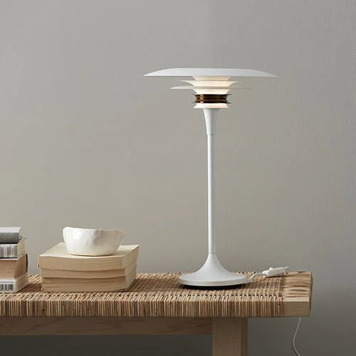 Diablo Bordlampe Ø30 Mat hvid G9 billede 2