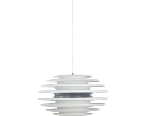 Ellipse Pendel Ø50 Mat Hvid/Krom billede 1