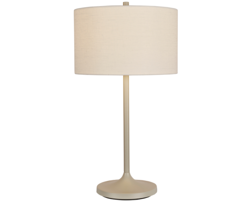 Belid Soft Ø34 hvid/sand bordlampe billede 1