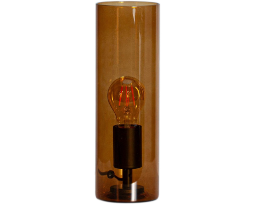 By Rydéns Flake cognac bordlampe billede 1