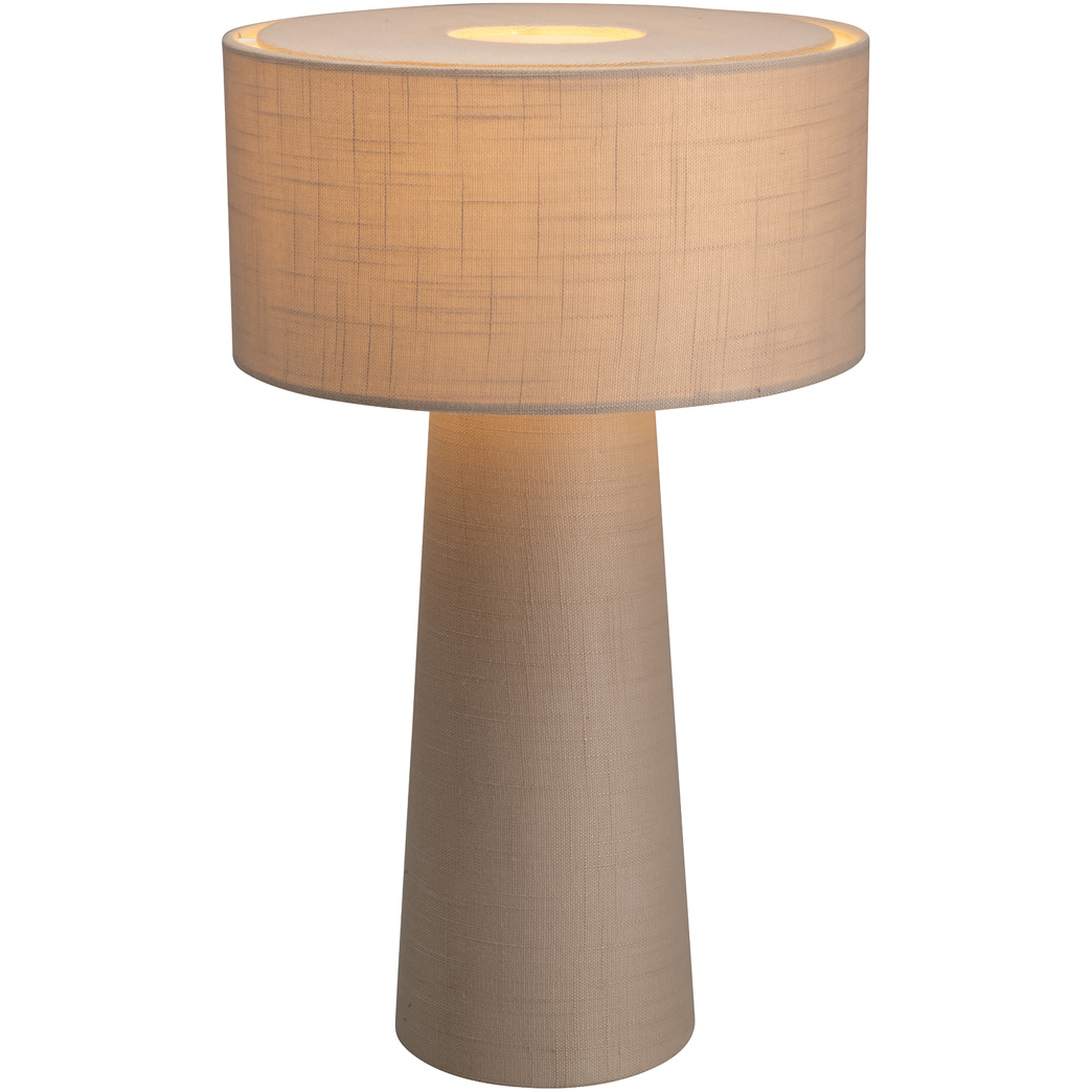 By Rydéns Linum H50 beige bordlampe billede 1
