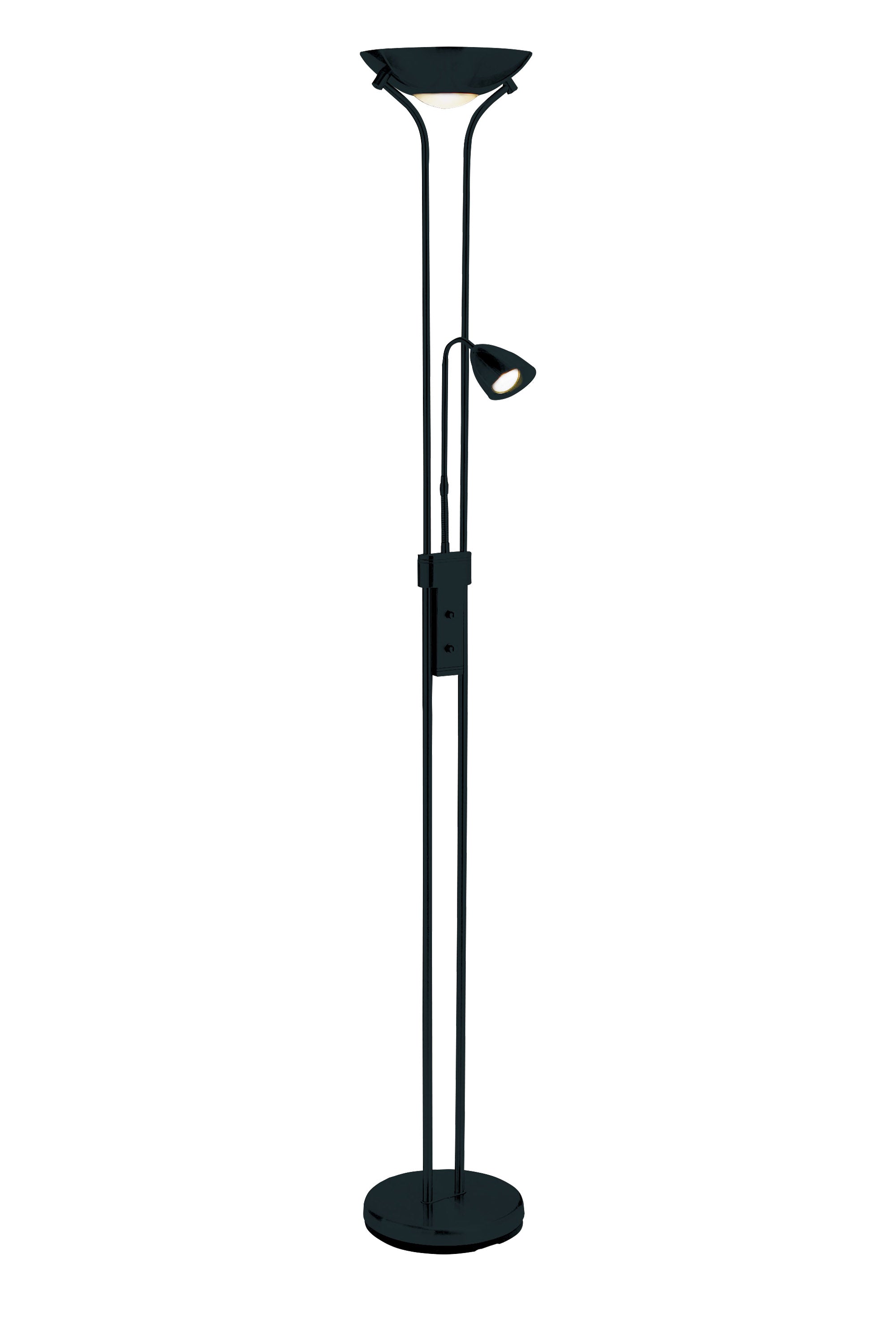 Markslöjd Detroit Gulvlampe 2L Sort billede 1