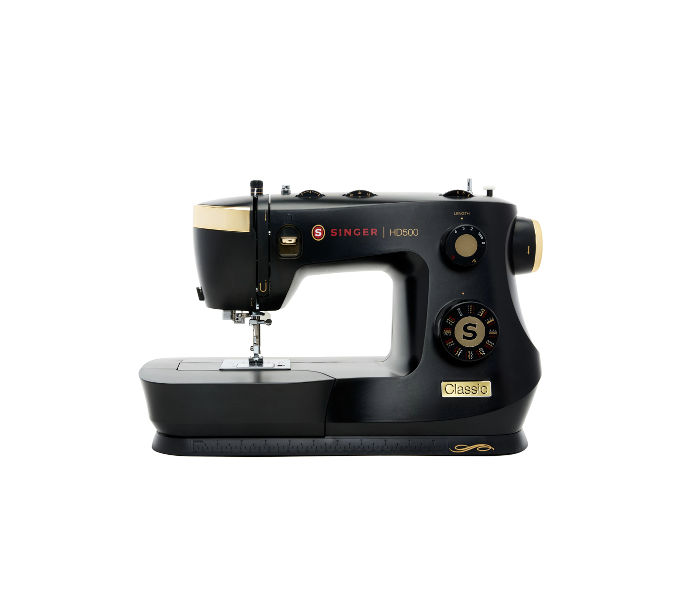 Singer Hd500 Sort/guld Symaskine billede 2