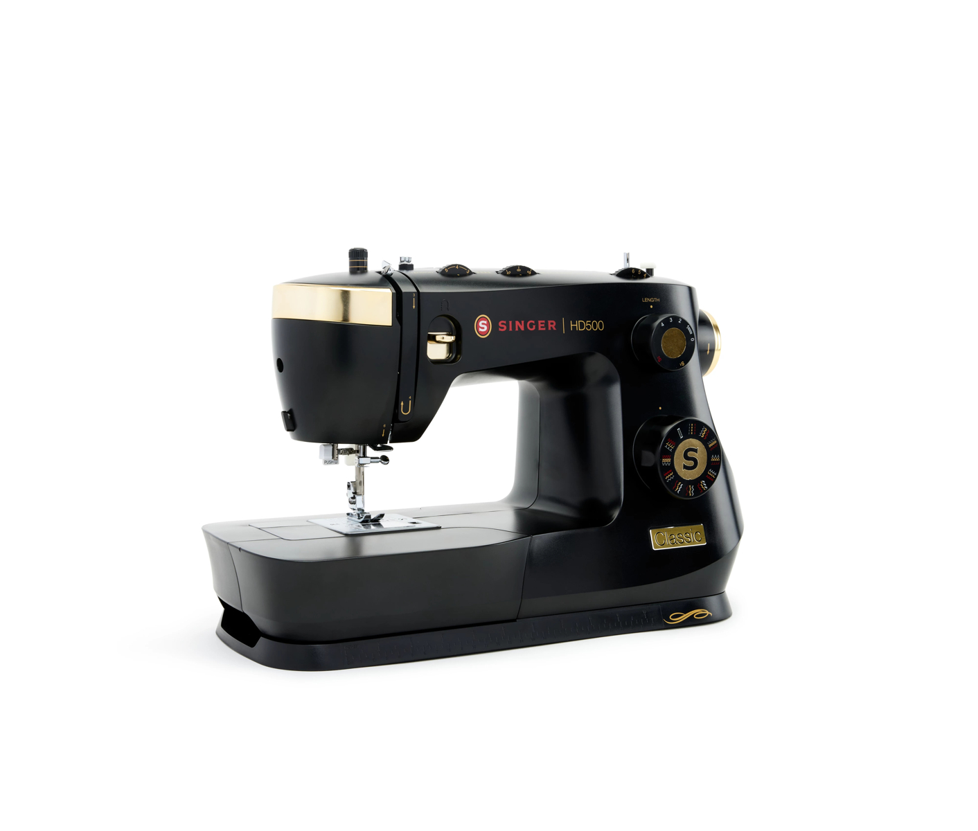 Singer Hd500 Sort/guld Symaskine billede 4