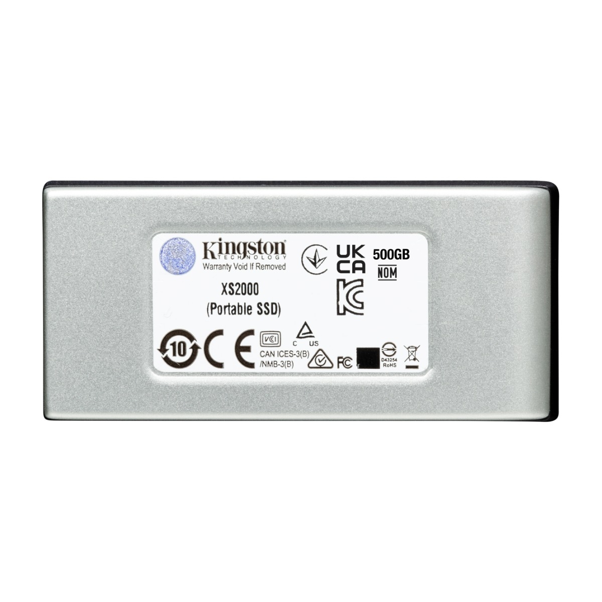 Kingston XS2000 1 TB ekstern SSD billede 2