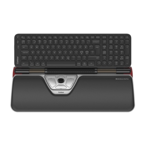 Contour RollerMouse Red Plus og Balance MID tastatur trådløst billede 1