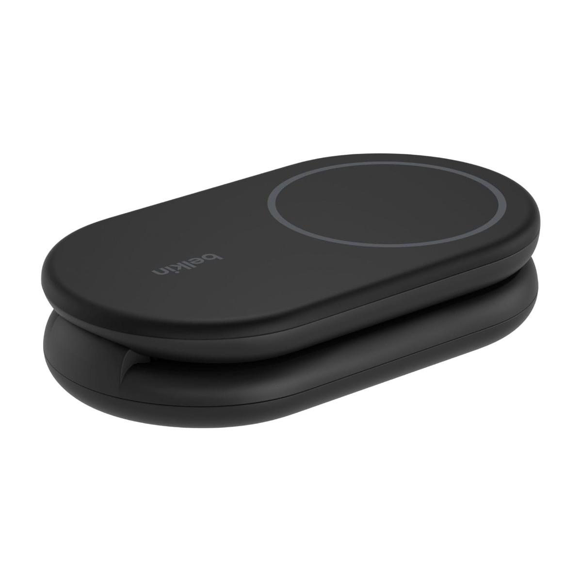 Belkin BoostCharge Qi2 2-i-1 magnetisk foldbar trådløs oplader 15 W, sort billede 2