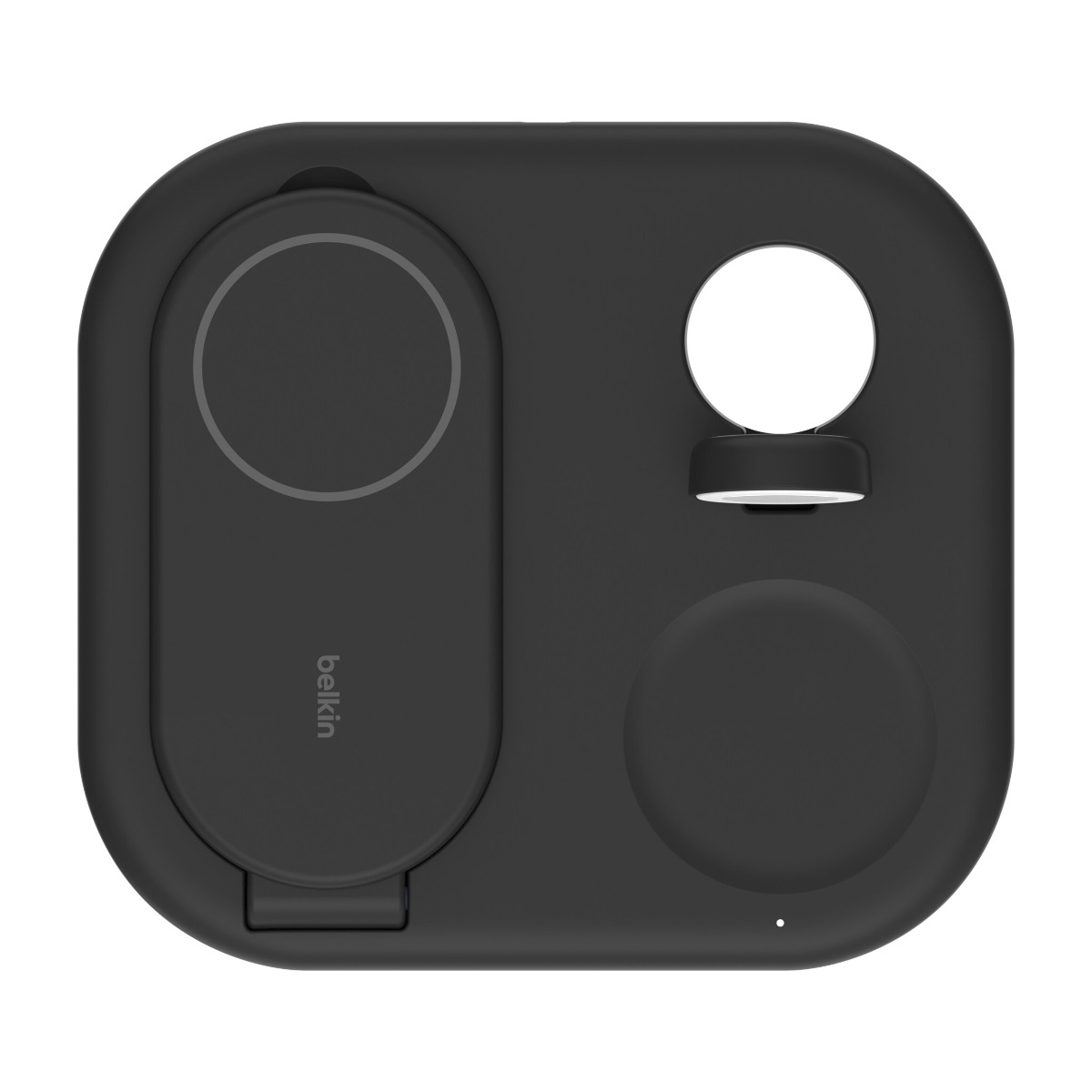 Belkin BoostCharge Qi2 3-i-1 magnetisk sammenfoldelig trådløs oplader 15 W, sort billede 4