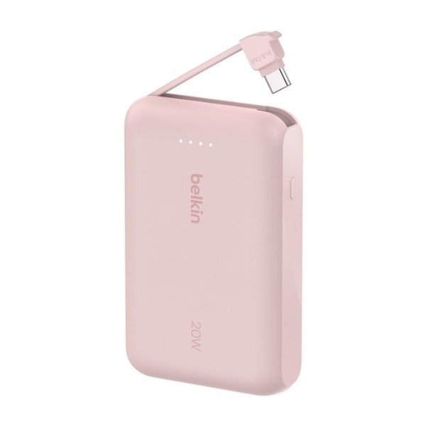 Belkin 10K PD20W USB-C powerbank, pink billede 3