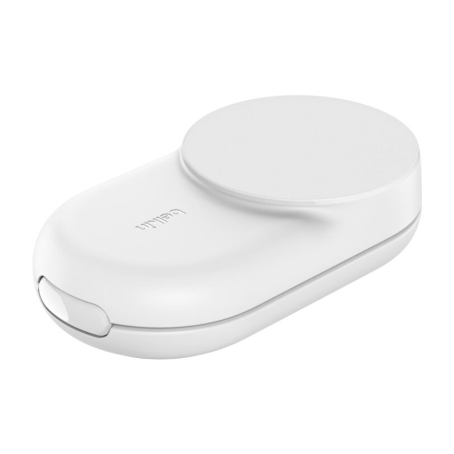 Belkin UltraCharge 3-i-1 sammenfoldelig magnetisk oplader 25 W Qi2, hvid billede 4