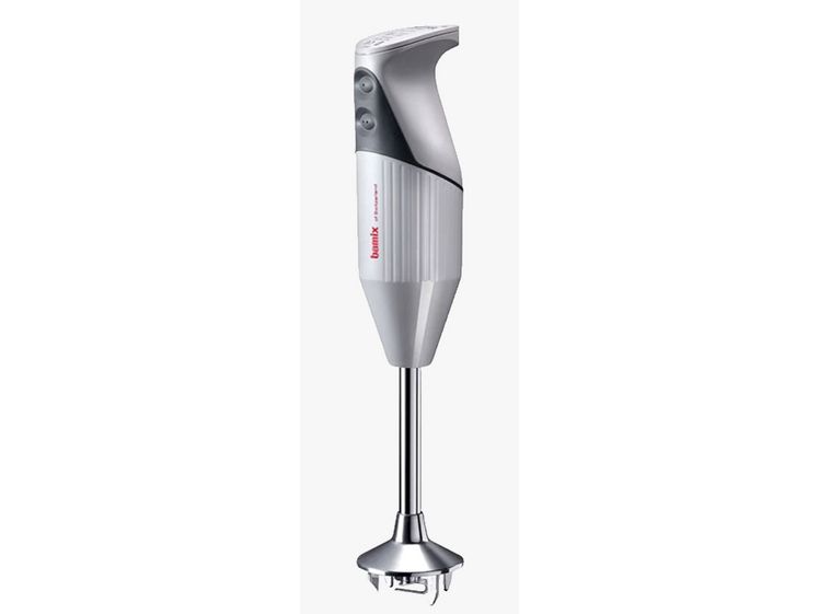 Bamix DeLuxe, Nedsænkning blender, Knusning af is, 1,8 m, 200 W, Lys grå, Hvid billede 2