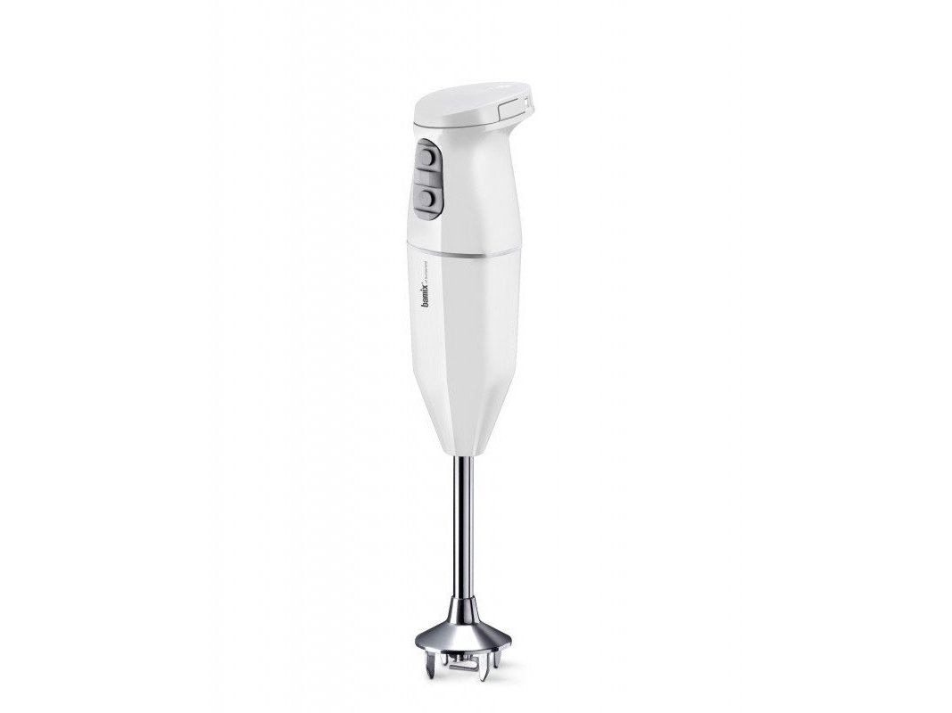 Bamix Cordless PLUS, Nedsænkning blender, 200 W, Rustfrit stål, Hvid billede 2