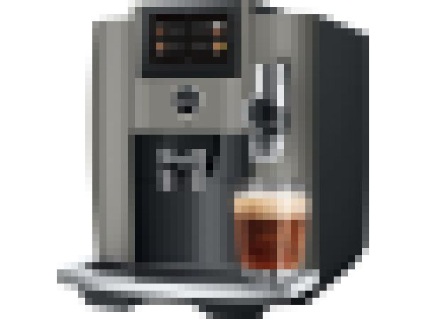 JURA S8 (EB), Espressomaskine, 1,9 L, Kaffebønner, Malet kaffe, Indbygget kværn, 1450 W, Sort, Rustfrit stål