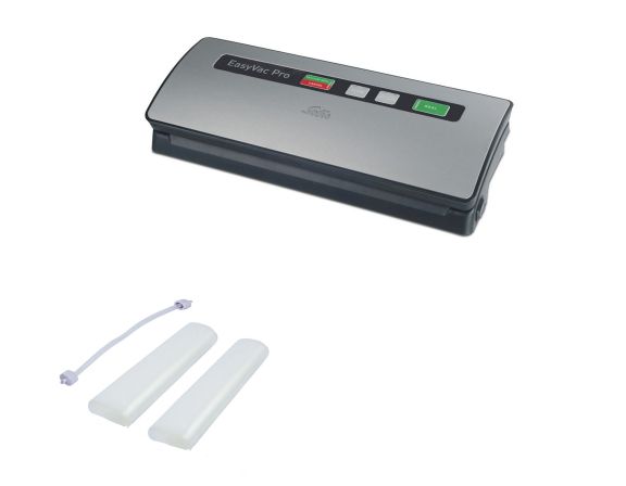 Solis Easy Vac Pro 569, Sort, Sølv, 800 mbar, 120 W, 1,45 kg, 365 x 142 x 70 mm, 10 mm