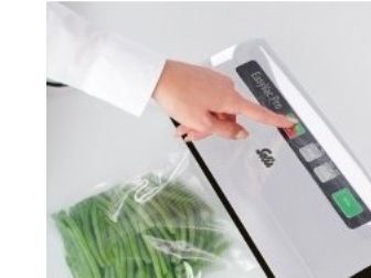 Solis Easy Vac Pro 569, Sort, Sølv, 800 mbar, 120 W, 1,45 kg, 365 x 142 x 70 mm, 10 mm