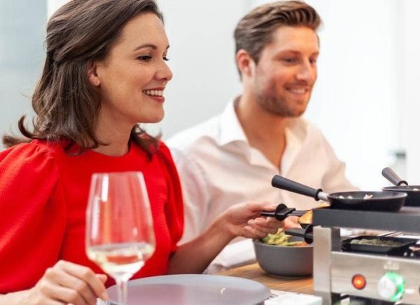 Solis 7611210977568, 4 person(er), Rustfrit stål, Sort, Sølv, Temperatur, Knapper, Dreje, 1020 W billede 3