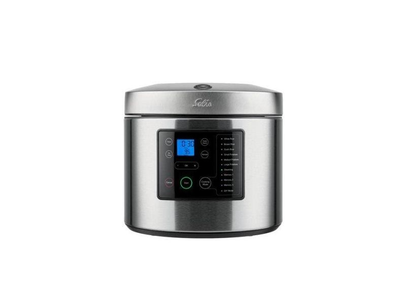 Solis 97900, Sølv, 5 L, Berøring, Rustfrit stål, Rustfrit stål, 860 W