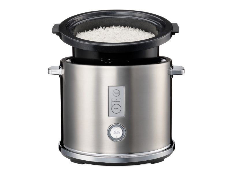 Solis 979.09, Grå, 1,2 L, Berøring, Rustfrit stål, Glas, 650 W
