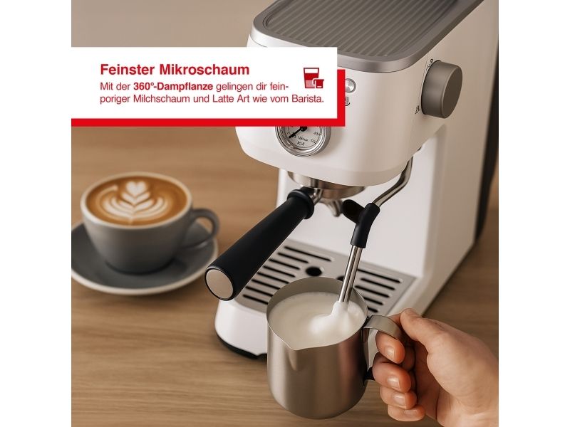 Solis S0252, Espressomaskine, 1,7 L, Malet kaffe, 1700 W, Hvid