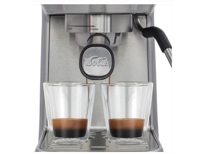 Solis Barista Perfetta Plus, Espressomaskine, Kaffebønner, Sølv billede 4