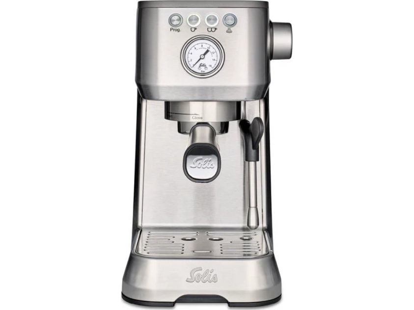 Solis Barista Perfetta Plus, Espressomaskine, Kaffebønner, Sølv billede 2