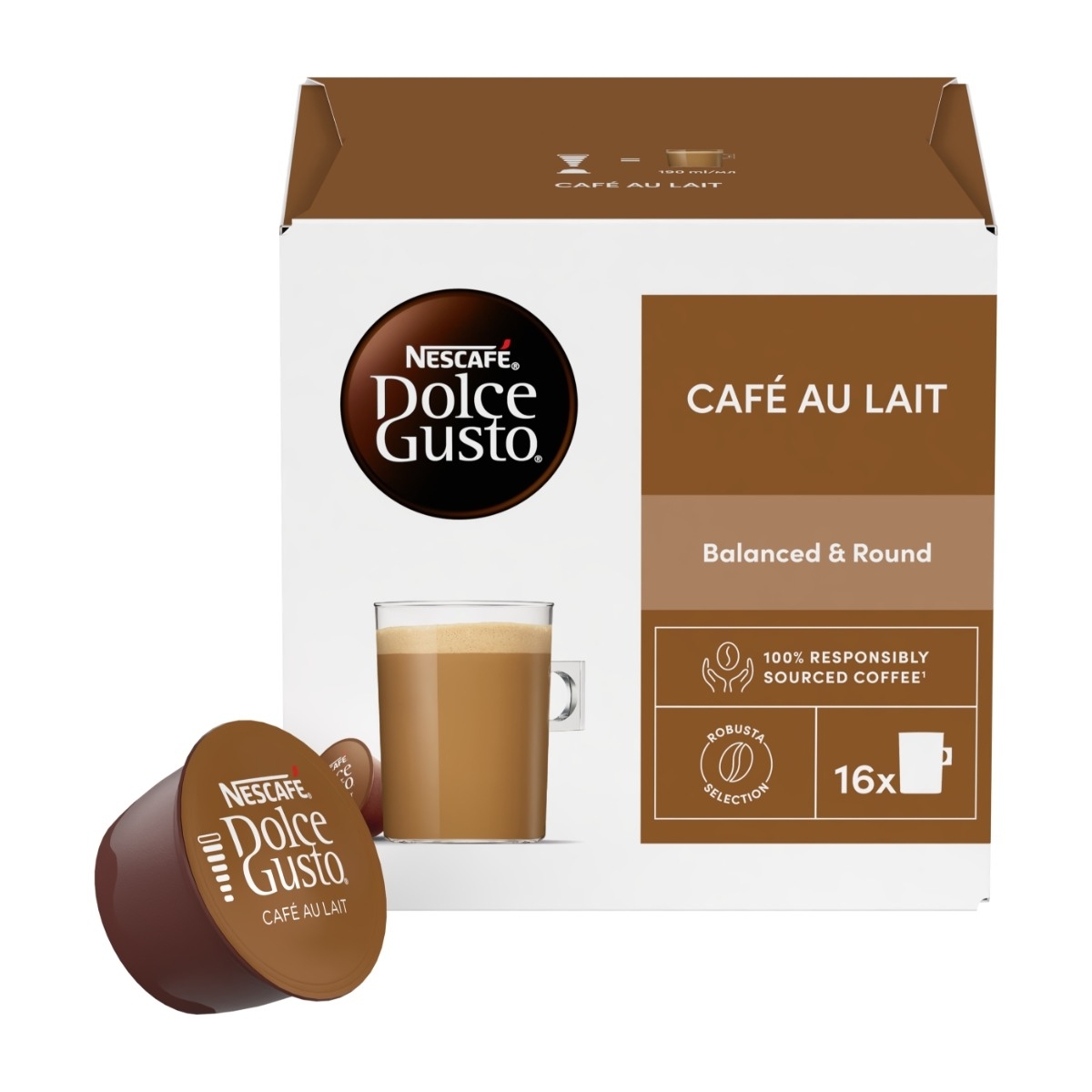 Nescafe Dolce Gusto Cafe Au lait billede 3