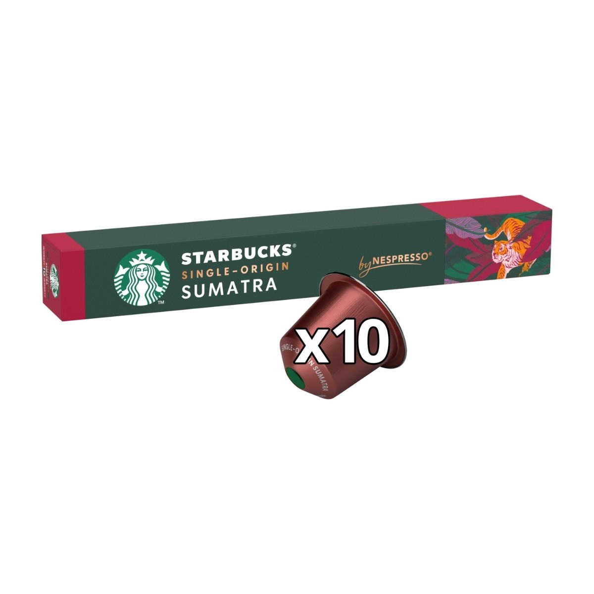 Starbucks Single-Origin Sumatra kaffekapsler By nespresso