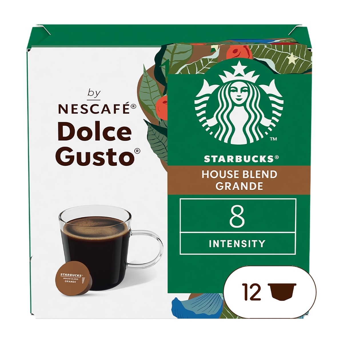 Starbucks House Blend kaffekapsler By Nescafe Dolce gusto