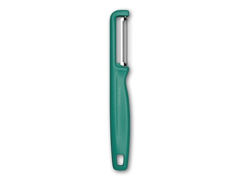 Victorinox Iota, Frugt & grøntsager, Lige skrællekniv, Grøn, Polypropylen, Hængende løkke, 165 mm billede 2