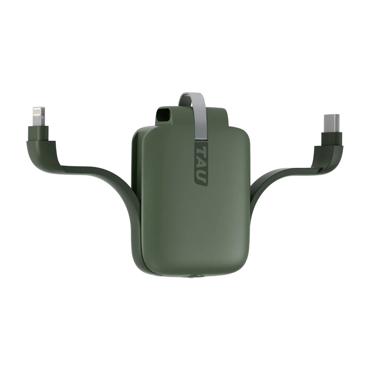 Rolling Square Tau powerbank 1400 mAh, grå billede 4